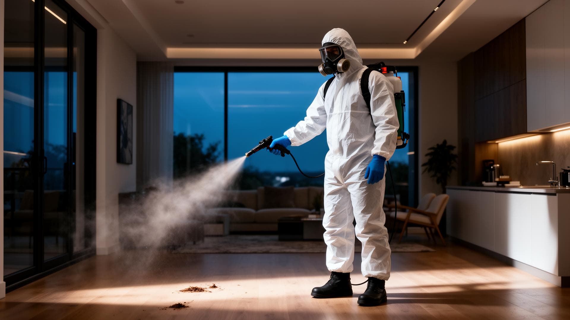 Teknisi pest control profesional Pest Solution Bali